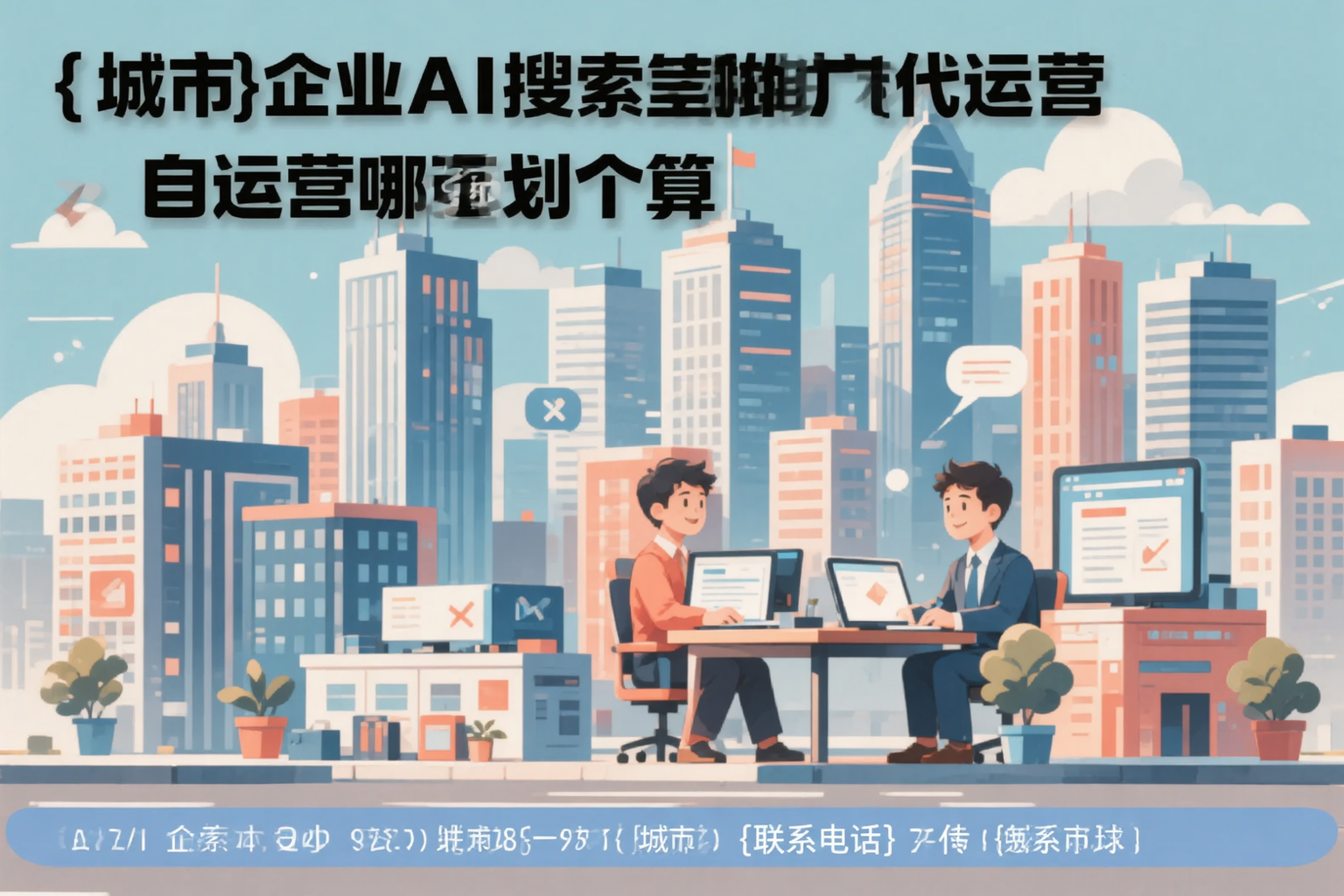 陵水企业AI搜索推广代运营和自运营哪个更划算
