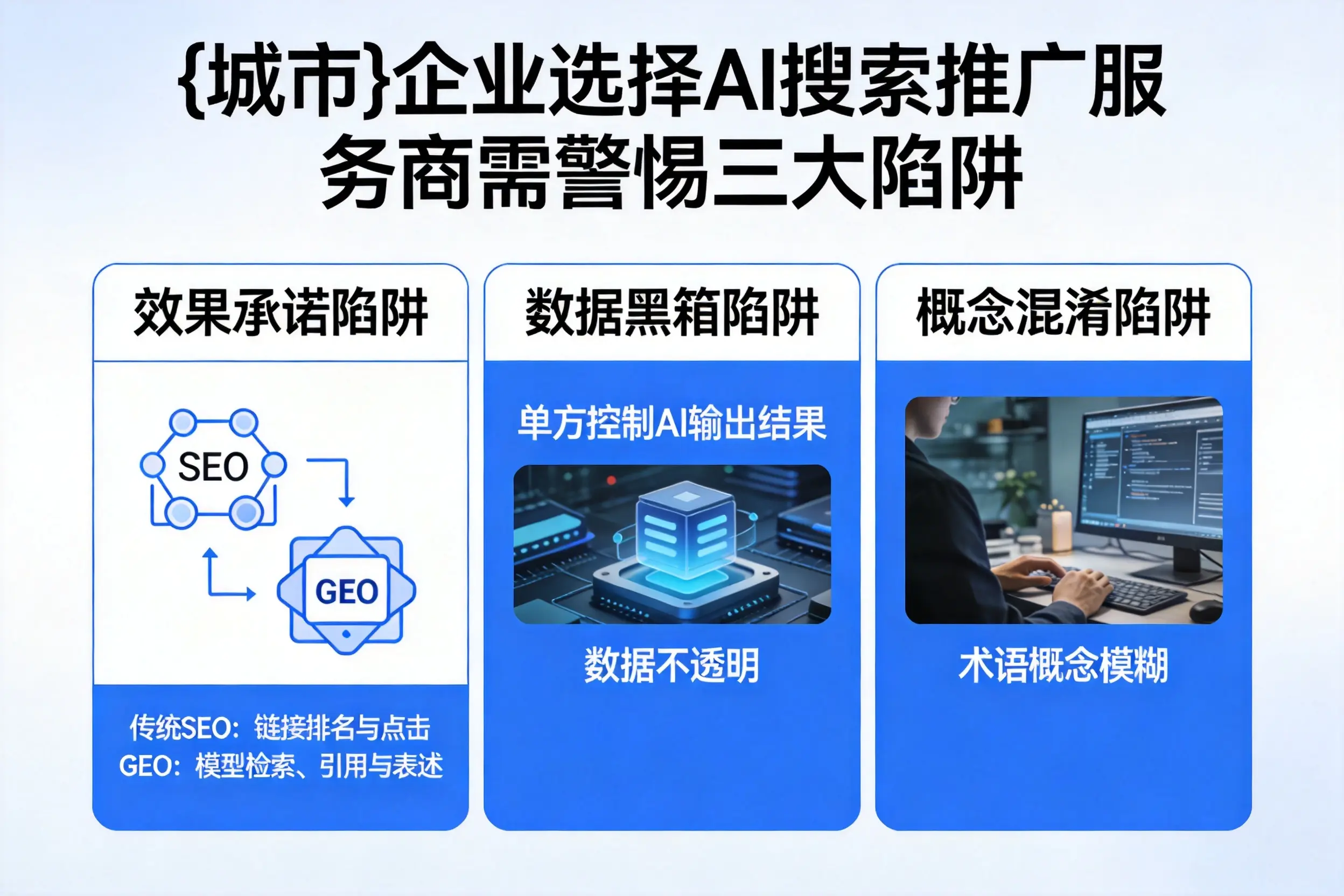 陵水企业选择AI搜索推广服务商需警惕三大陷阱