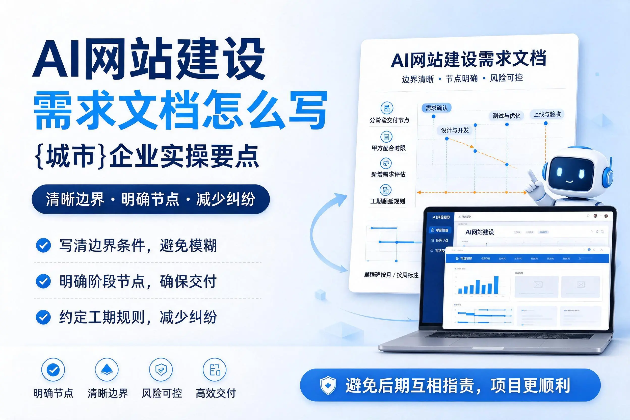 AI网站建设需求文档怎么写，陵水企业实操要点