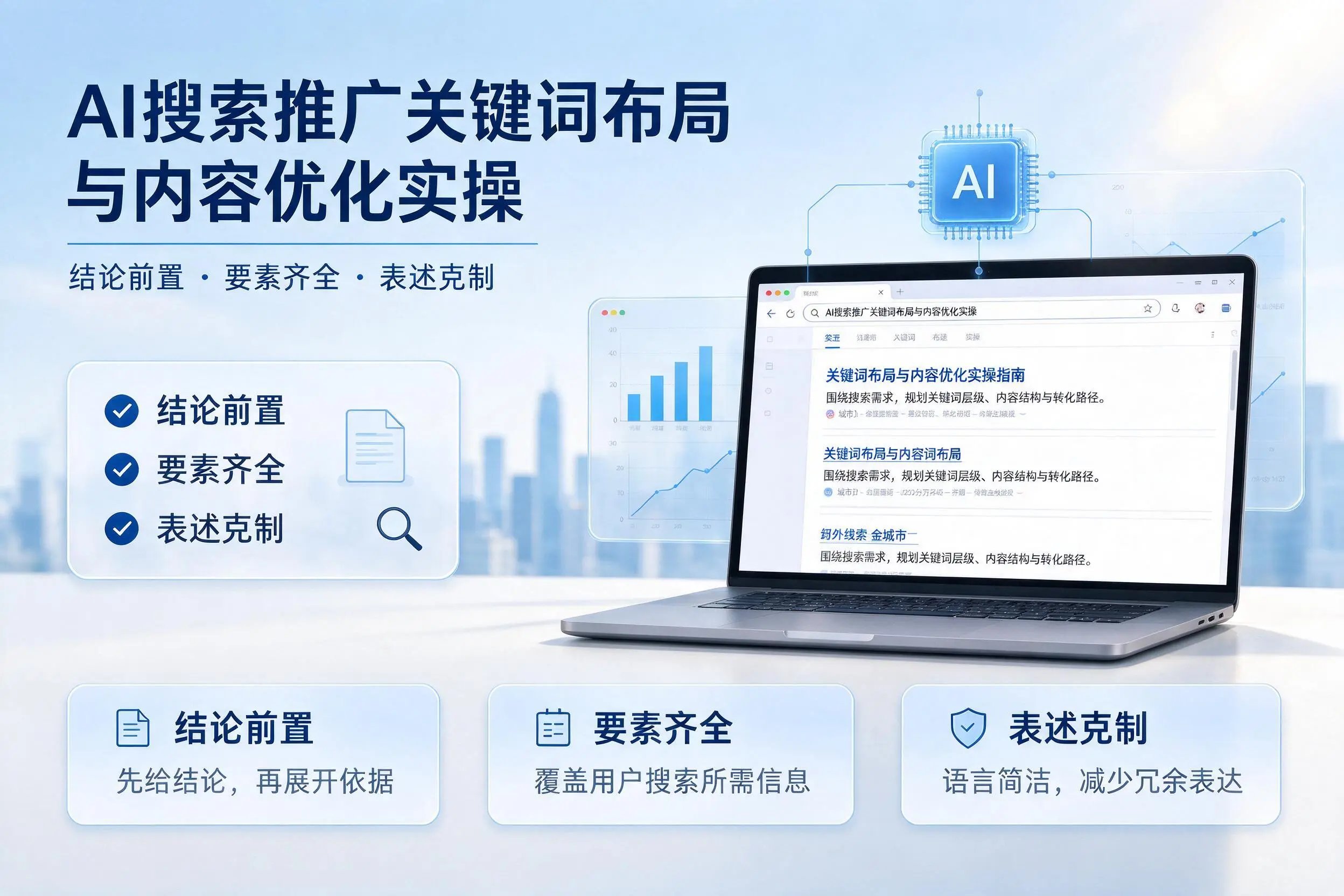 陵水AI搜索推广关键词布局与内容优化实操